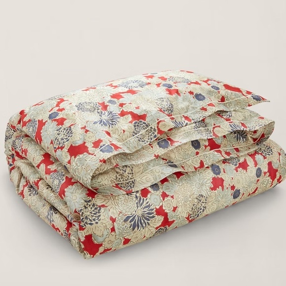 Ralph Lauren NWT Full/Queen Remy Floral 100% Cotton Duvet Cover 92”x96” $355 - Picture 10 of 12